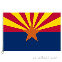 100% polyster 90 * 150 CM Arizona flaggor Arizona flaggor